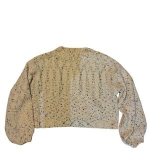 Speckled Cream Women's Sweater